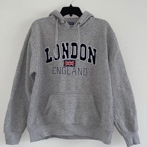 Men London England Hoodie/ Size:M